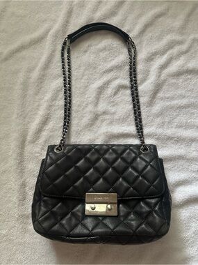 Michael Kors Sloan Large Quilted-Leather Shoulder Bag